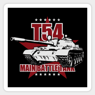 T-54 Main Battle Tank Sticker